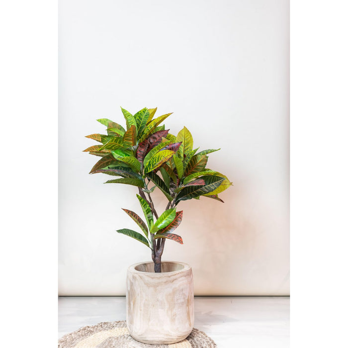 Kunstplant - Croton Codiaeum - Wonderstruik - 100 cm