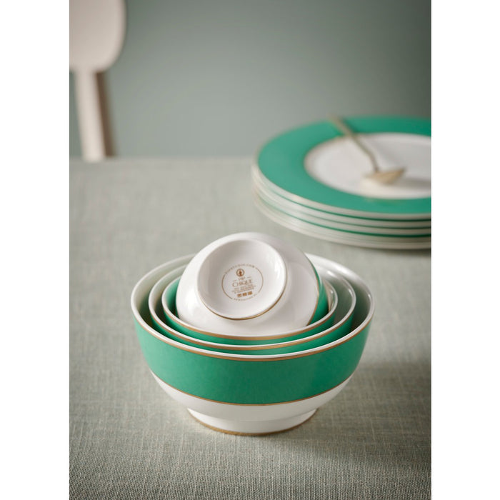 Bowl Pip Chique Gold-Green 18cm