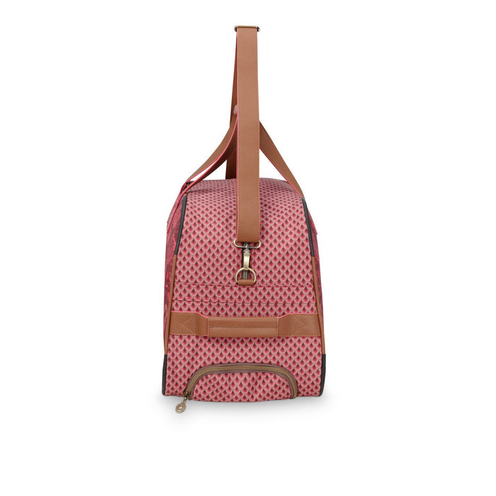 Weekender on Wheels Kyoto Festival Dark Pink 55x34x27cm