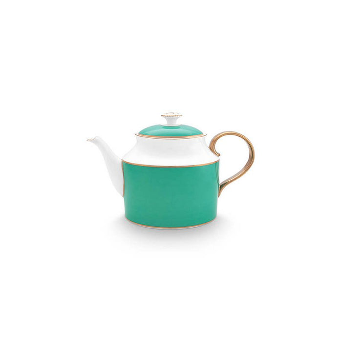 Tea Pot Large Pip Chique Gold-Green 1.8ltr