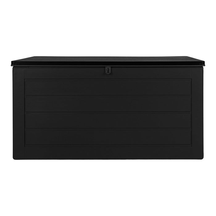 Dubrovnik Cushion Box - Cushion Box, Plastic, Black, 146.5x61x64.5 cm, 490 L