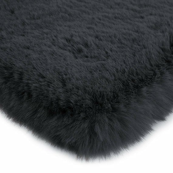 Tapis Moelleux Anthracite 80x300CM