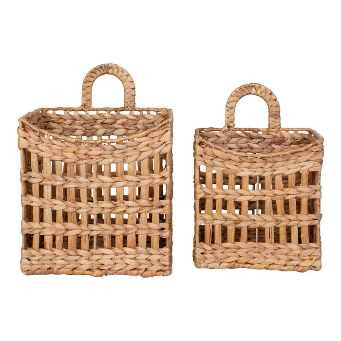 Panier suspendu Cala - Panier suspendu, jacinthe d'eau, naturel, lot de 2