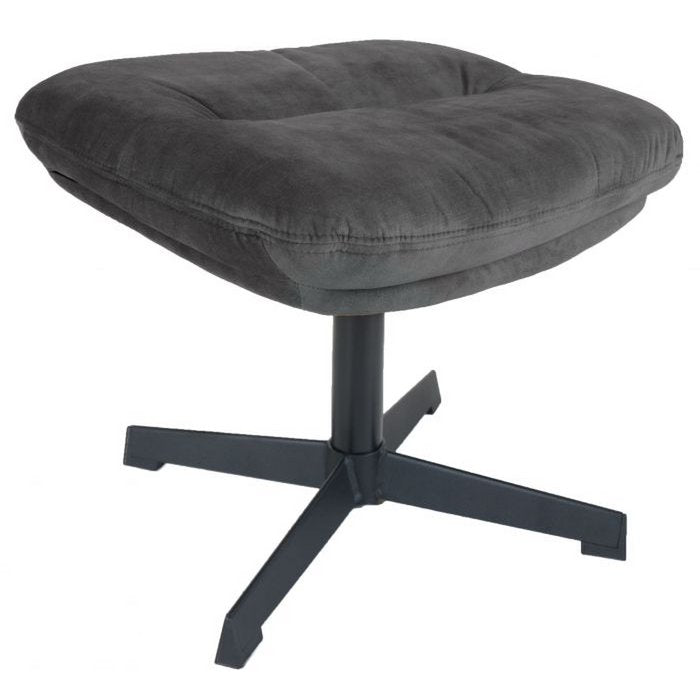 Hocker Dorus Adore Velvet - Dark Grey 10