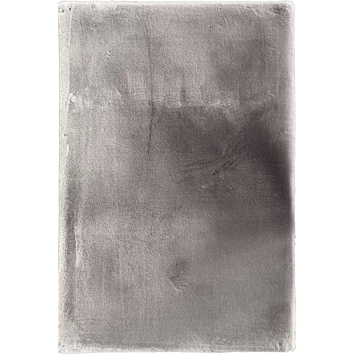 Tapis Moelleux Gris Foncé 80x150CM