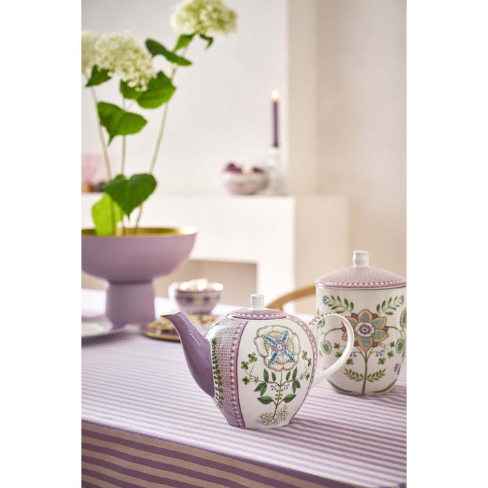 Tea Pot Lily&Lotus Tiles Lilac 1.6ltr