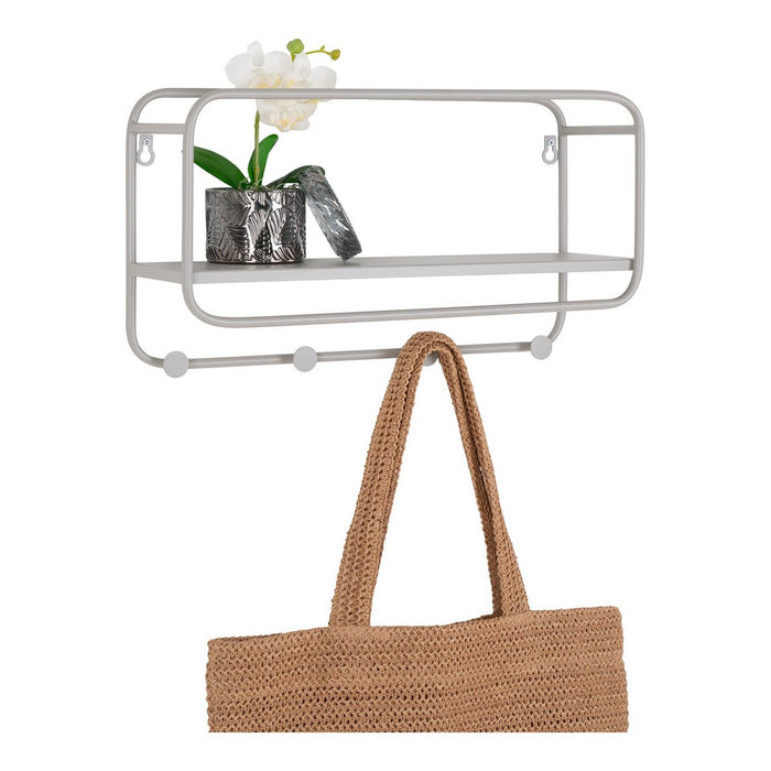 Feira Hat Shelf - Hat Shelf, Steel, Cool Grey