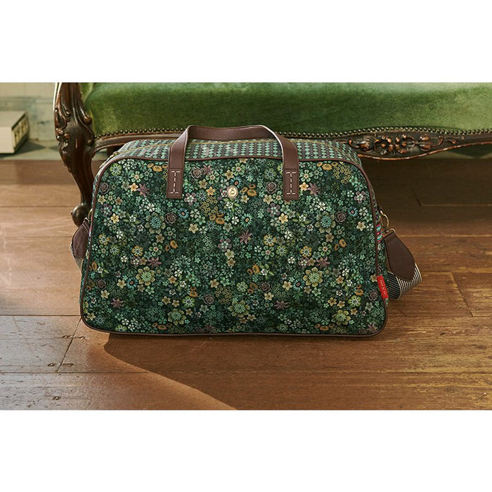 Weekend Bag Medium Tutti i Fiori Green 57x22x37cm