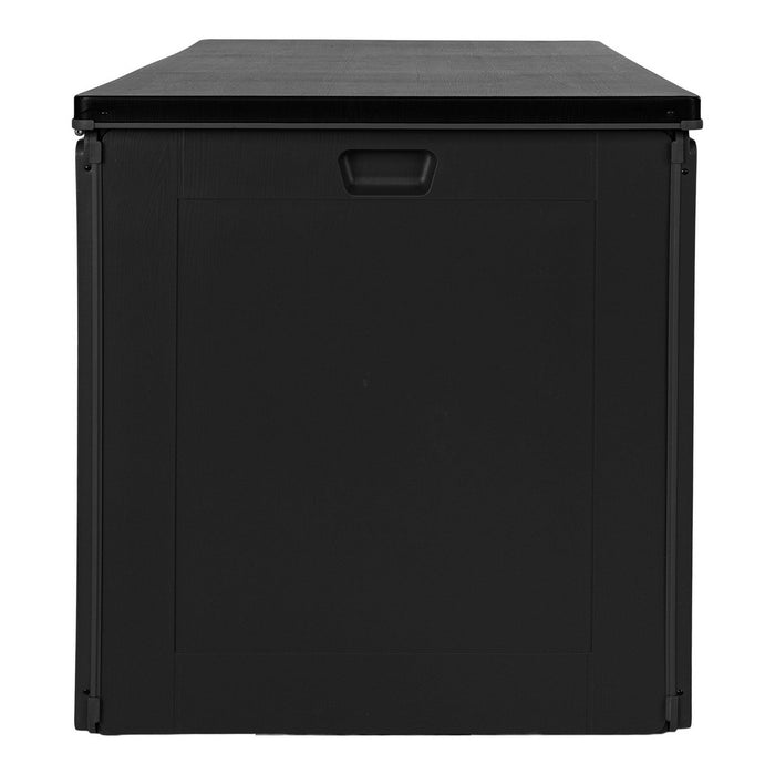 Dubrovnik Cushion Box - Cushion Box, Plastic, Black, 146.5x61x64.5 cm, 490 L