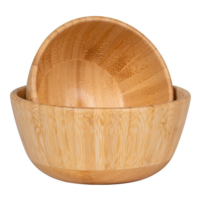 Chefalu Bowl - Bol, bambou, naturel, lot de 2