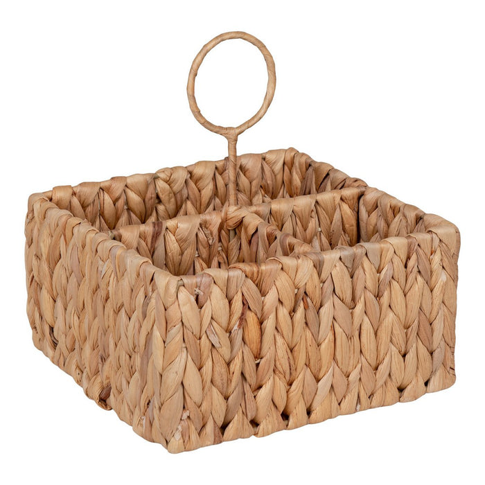 Pleiku Storage Box - Boîte de rangement, jacinthe d'eau, naturelle, 20x11x20 cm