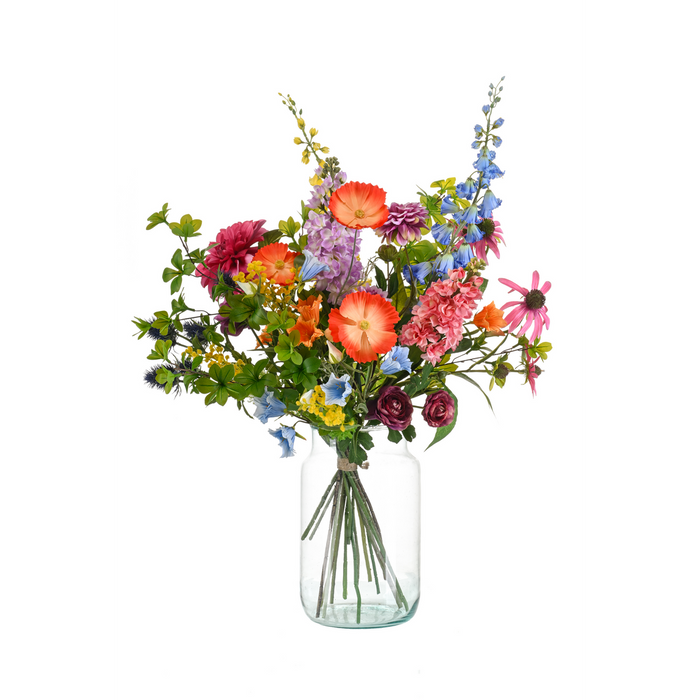 Kunstbloemen - Bouquet XL -  Electric Love - 90cm