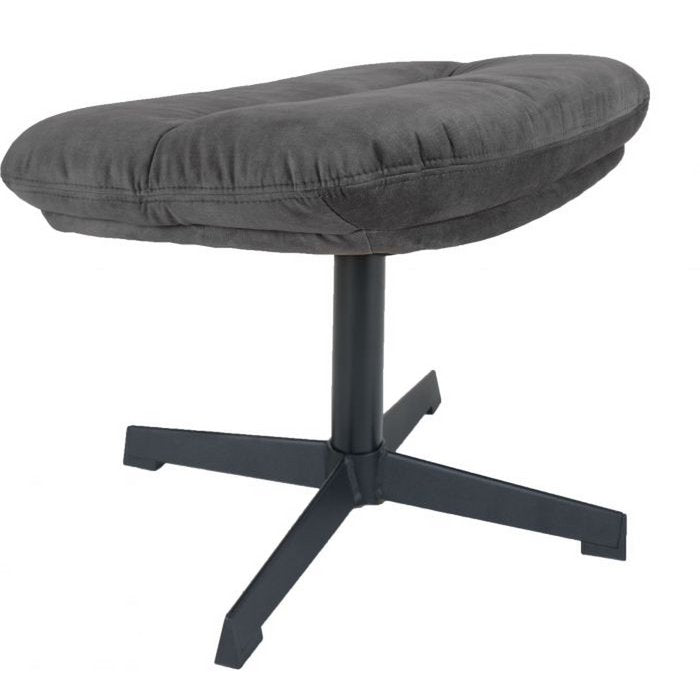 Hocker Dorus Adore Velvet - Dark Grey 10