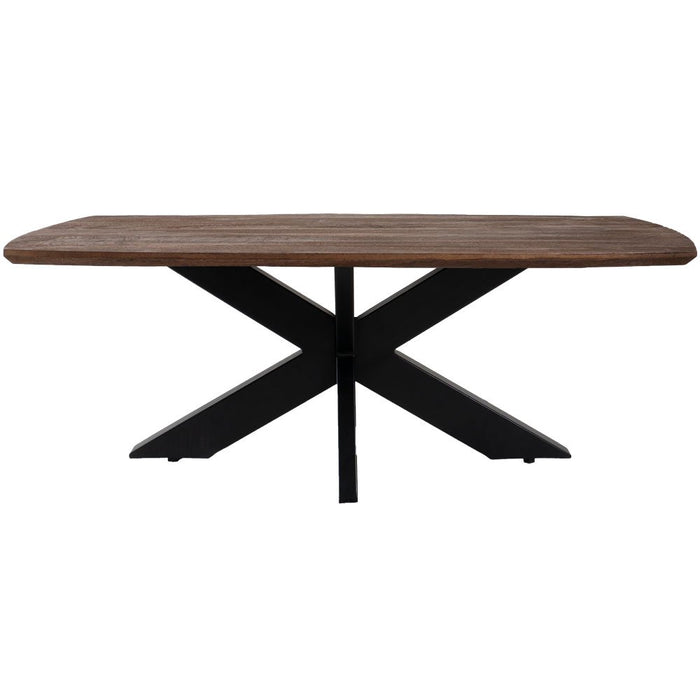 Eettafel Felix – Espresso Mangohout – 190 x 90 cm