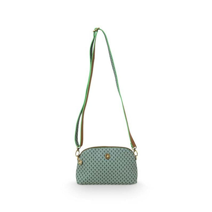 Cross Body Tas Klein Suki Groen 22x13.5x6cm