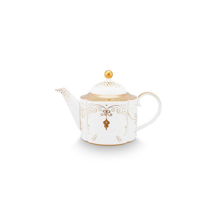 Teapot Large Royal Winter White 1.65ltr