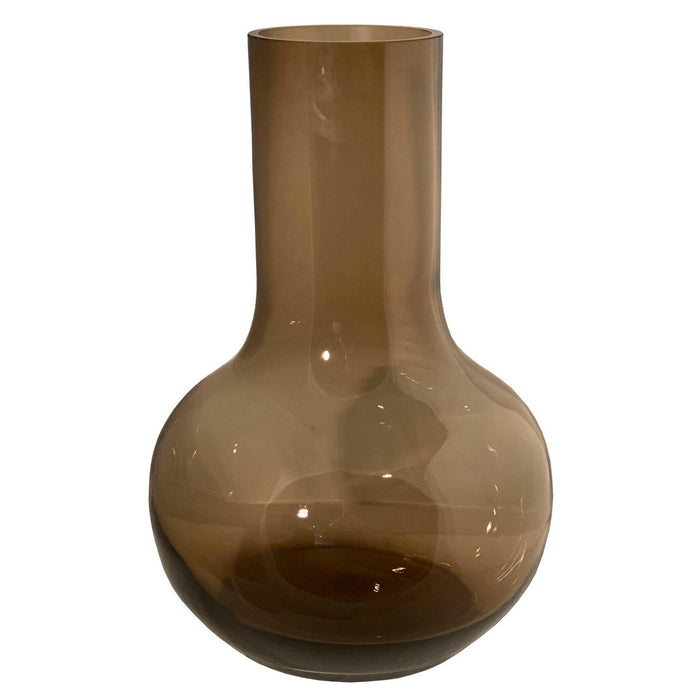 Vaas glas - S - H37 W25 - Seim - Taupe