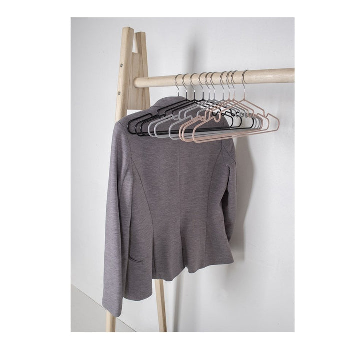 Mass Hangers - Metal hangers with gray coating S/10