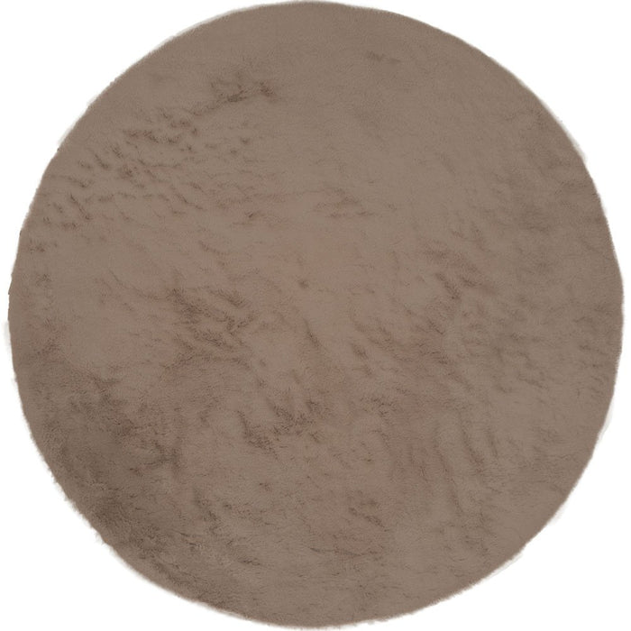 Vloerkleed Velluto Choco – Rond ø200 cm