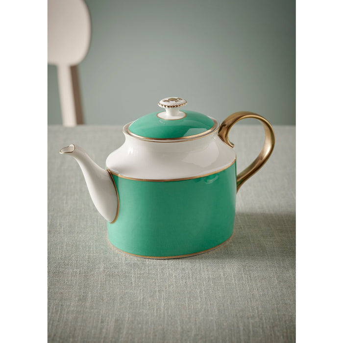 Tea Pot Large Pip Chique Gold-Green 1.8ltr