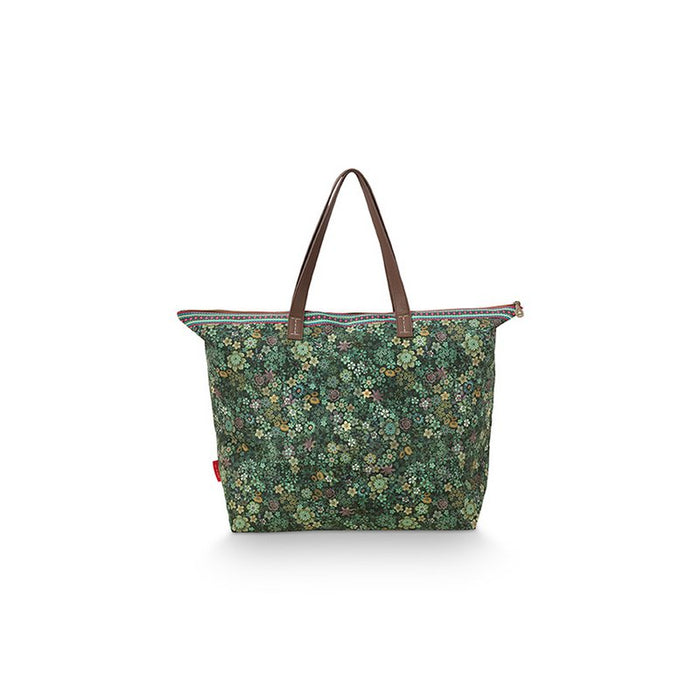 Tote Bag Tutti i Fiori Green 66x20x44cm