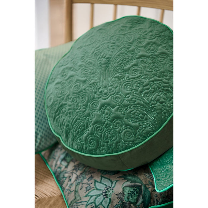 Cushion Quiltey Days/Suki Green 40cm