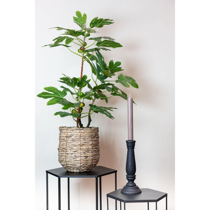 Kunstplant - Ficus Carica - Vijgenboom - 95 cm