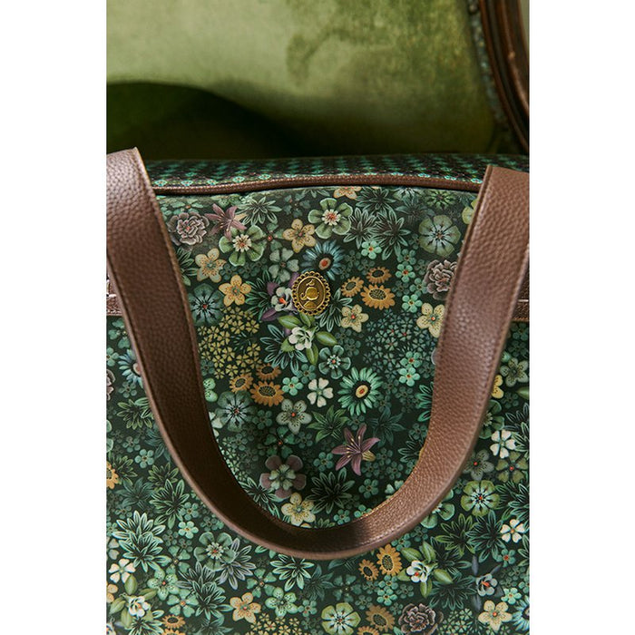 Weekend Bag Medium Tutti i Fiori Green 57x22x37cm