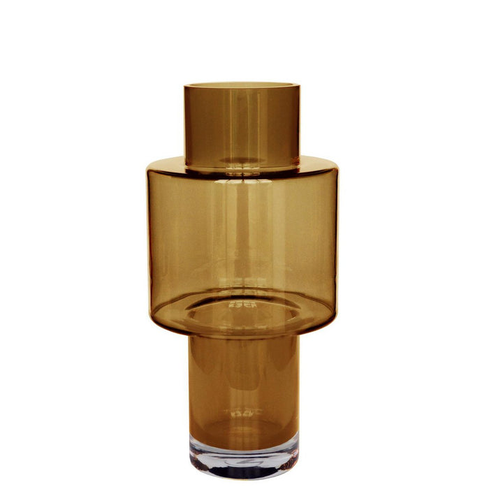 Vaas glas Juba M - H40 W20 - Cognac