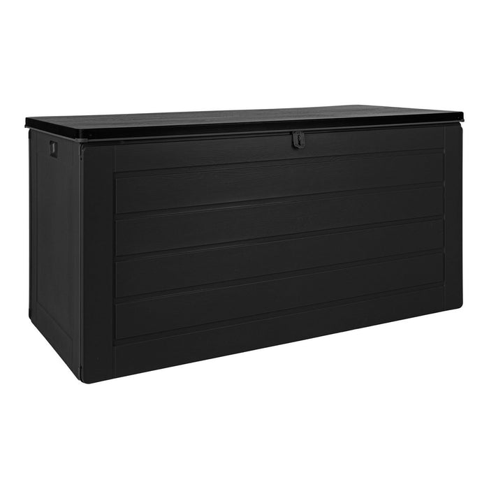 Dubrovnik Cushion Box - Cushion Box, Plastic, Black, 146.5x61x64.5 cm, 490 L