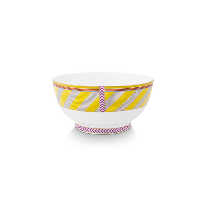 Bowl Pip Chique Stripes Yellow 18cm