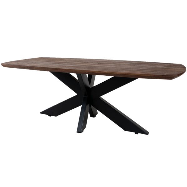 Eettafel Felix – Espresso Mangohout – 190 x 90 cm