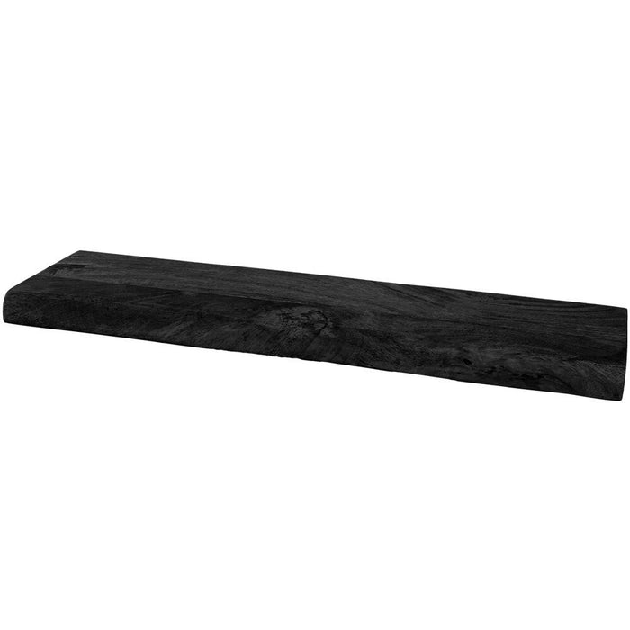 Wall shelf Pure Black Mango wood 80 cm