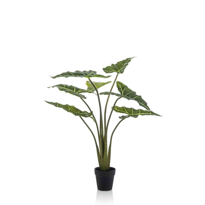 Kunstplant - Alocasia Frydek - Olifantsoor - 90 cm