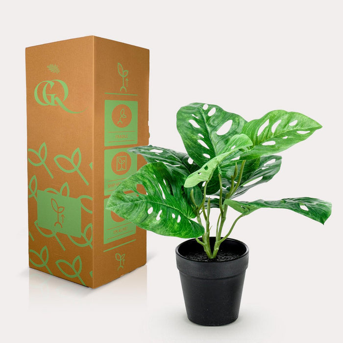 Kunstplanten - Monstera Monkey - Gatenplant - 29 cm