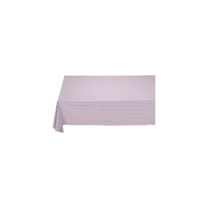 Table Cloth Stripes Lilac