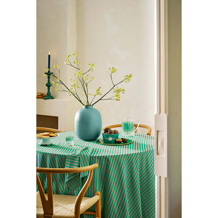 Vase Metal Matt Light Blue 32cm