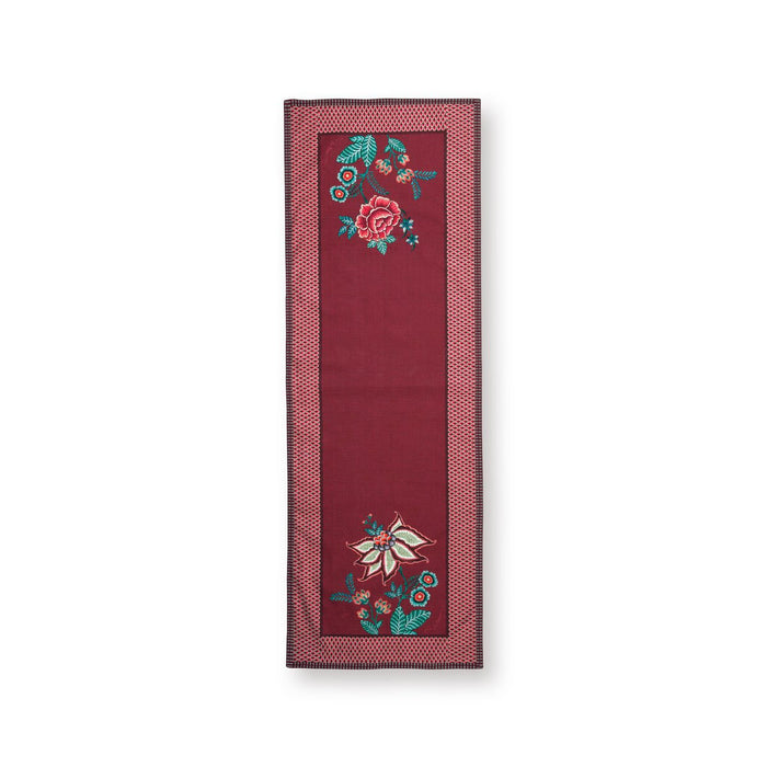 Table Runner Flower Festival Dark Pink 50x150cm