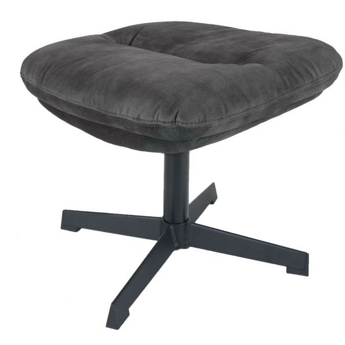 Hocker Dorus Adore Velvet - Dark Grey 10