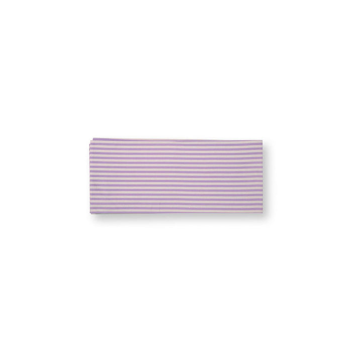 Table Cloth Stripes Lilac