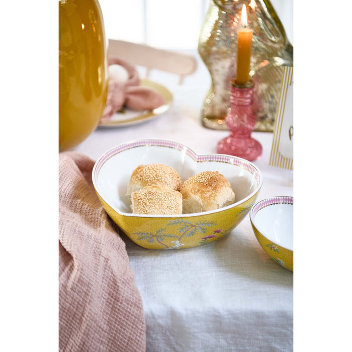 Baking Dish Heart La Majorelle Yellow 22x20x8cm