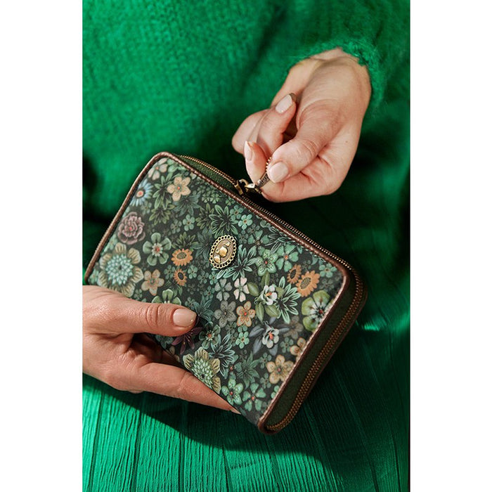 Wallet Tutti i Fiori Green 18x11x3cm