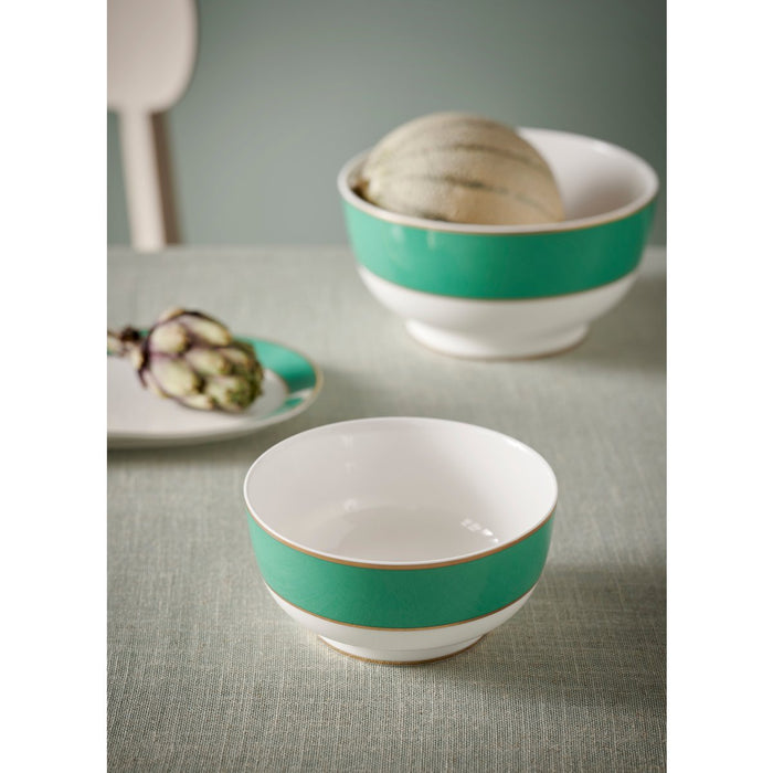 Bowl Pip Chique Gold-Green 18cm