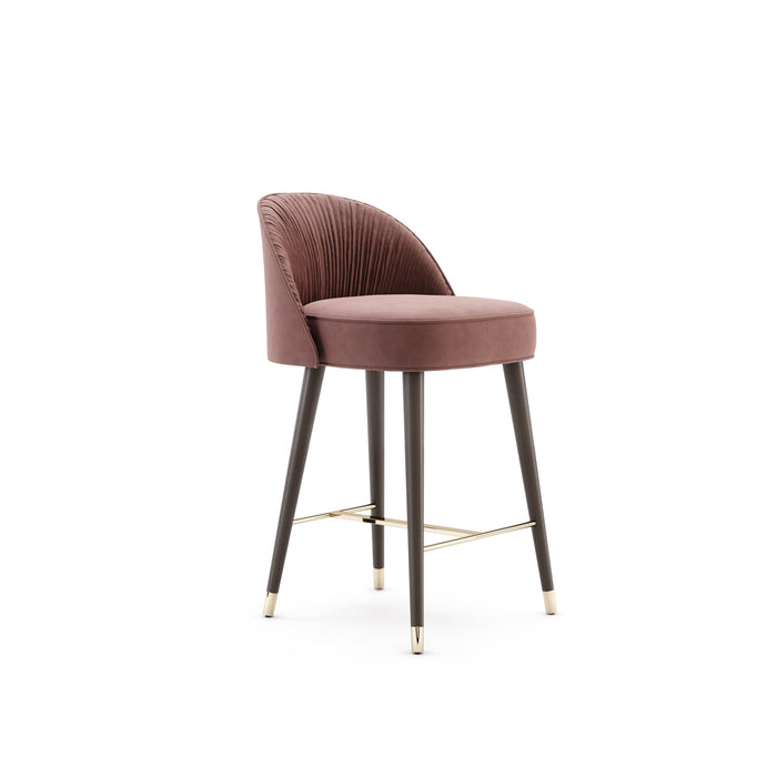 Camille | Bar chair (with metal cups) K-SAG HOME BV 