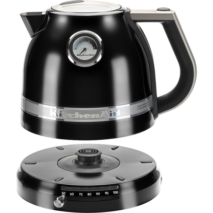 Kitchenaid - WATERKOKER MET TEMPERATUURREGELING 1,5L - ARTISAN ONYX ZWART