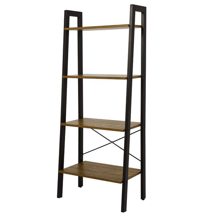 Multifunctionele ladderplank, antieke houtnerfkleur K-SAG HOME BV 