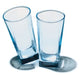 Paşabahçe Carre 3 stuks Frisdrankglas Blauw K-SAG HOME BV 