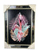 Schilderij - Pink Flamingo met kader 50x70 K-SAG HOME BV 